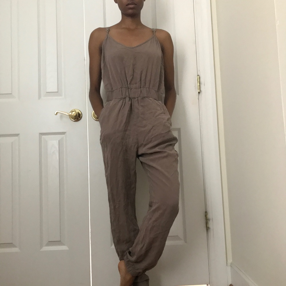 Brown Jumpsuit